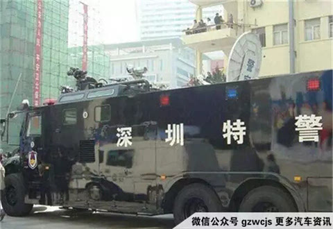 防暴利器这些极具中国特色的中国警车