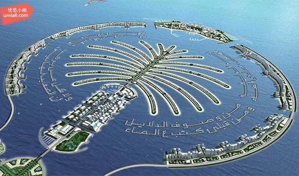 19. 棕榈群岛 (palm islands),阿拉伯联合酋长国