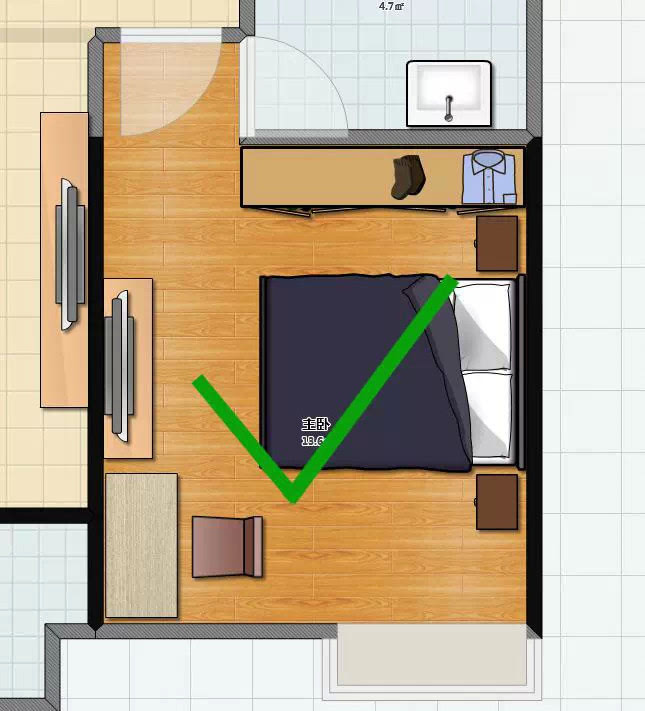 房间一般我们可以分为两类来分析:卧室和书房.