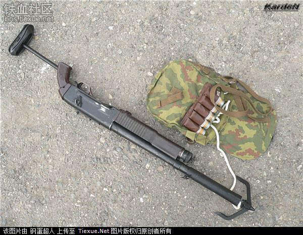 俄变态霰弹枪ks23大口径全球独一无二