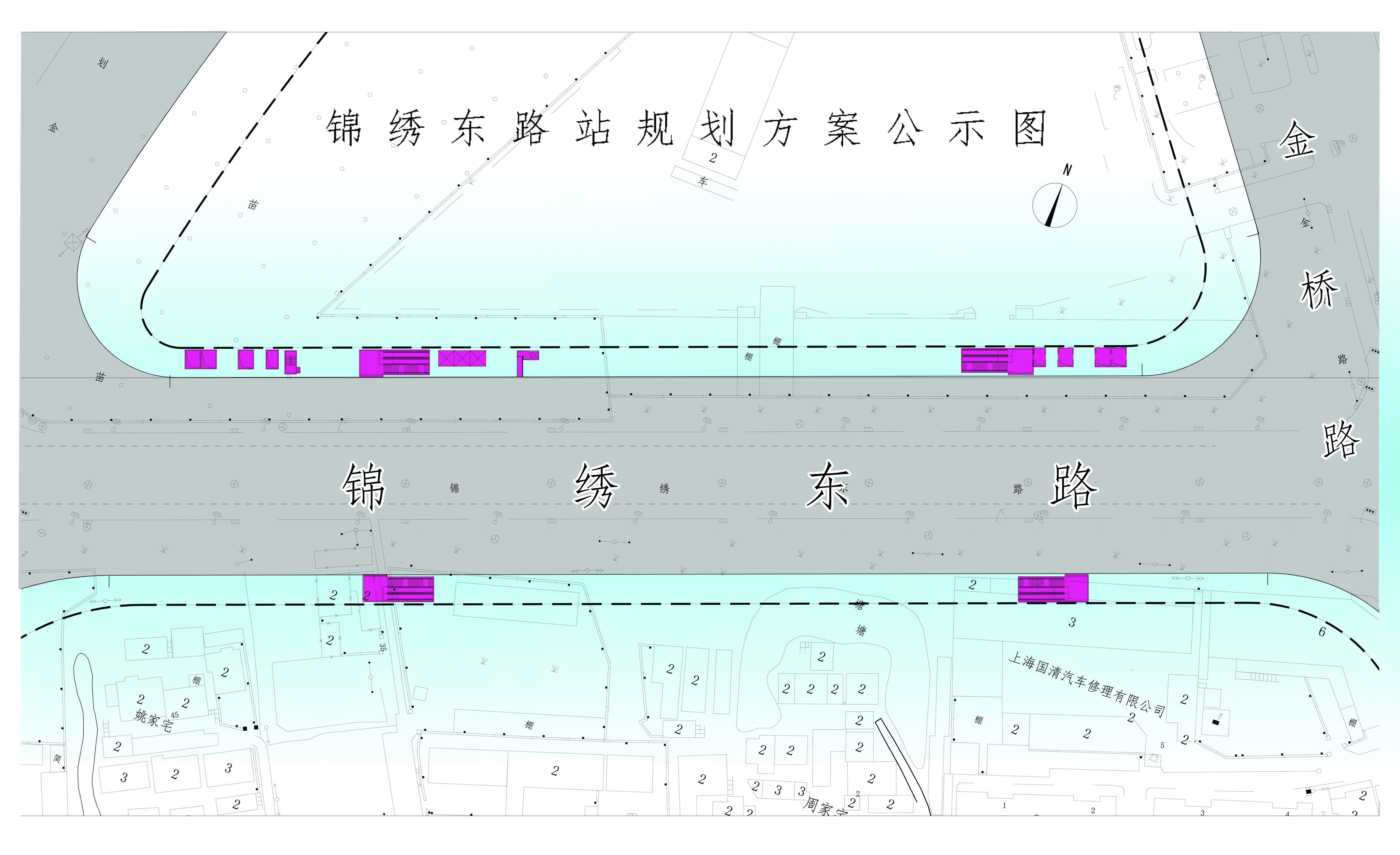 14号线6座车站规划方案,出入口位置公示