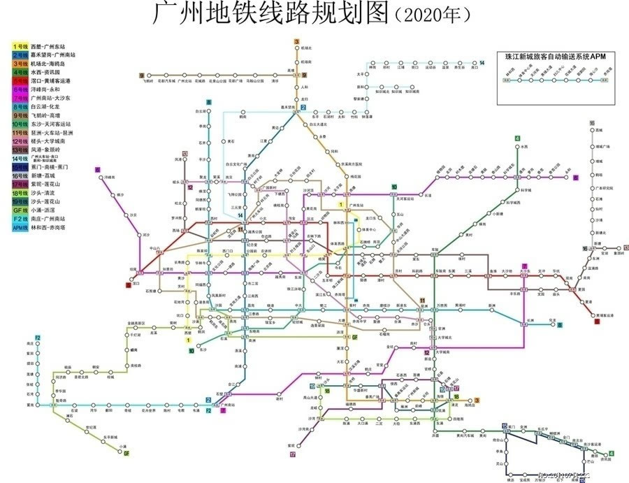 咩都有|广州地铁颜色的特殊含义,答案竟然是这
