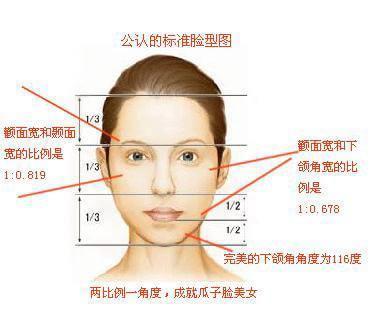 脸型漂亮程度排名,你是不是最美的那一种脸?