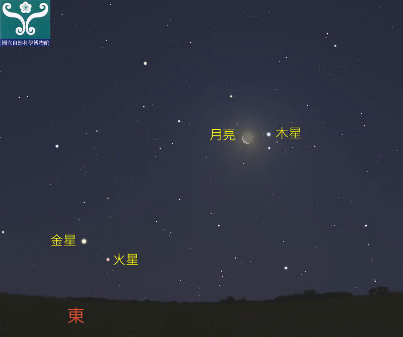 浪漫“星月童话”木星合月本月24日晚上演 肉眼可观察(组图)-搜狐