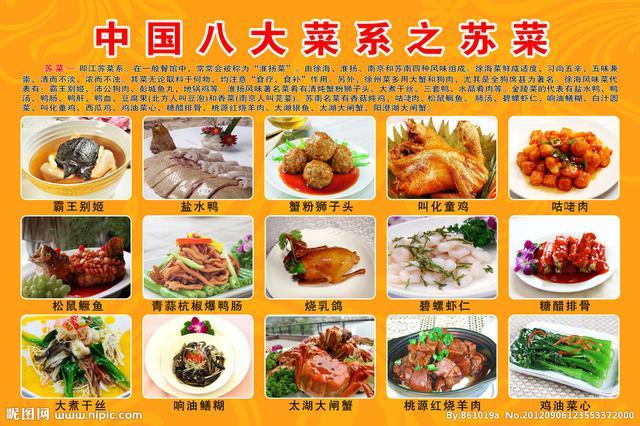 中国美食介绍:四大风味和八大菜系
