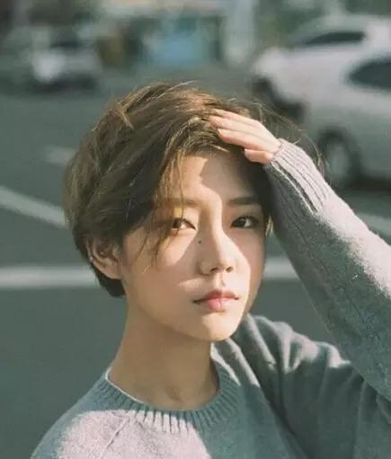 你敢留齐耳丸子?夏天清新就要这样做短发!|qq发型女生清凉头像头图片