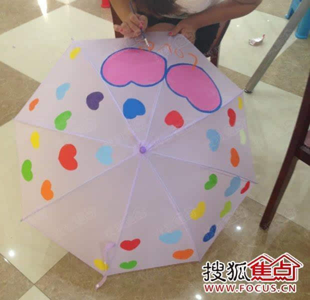 伞若撑起 便是清凉 帝景城阳伞绘画艺术节落幕