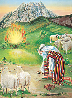摩西告诫子孙一定要听耶和华的话,一定要一直走到那流淌着奶和蜜的