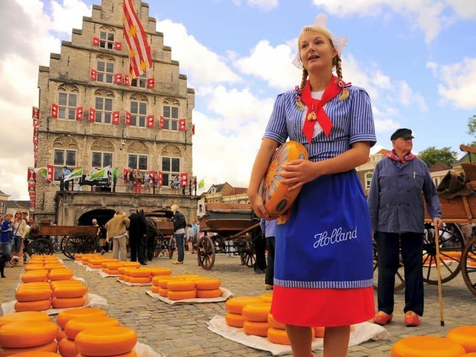 奶酪爱好者的圣地——荷兰豪达小镇
