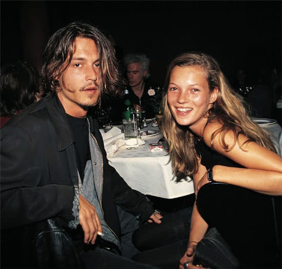 凯特·摩丝(katemoss)与约翰尼·德普(johnny depp) 昙花一现的她们