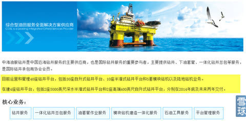 耐力投资:中海油服基本面分析-中海油服(6018