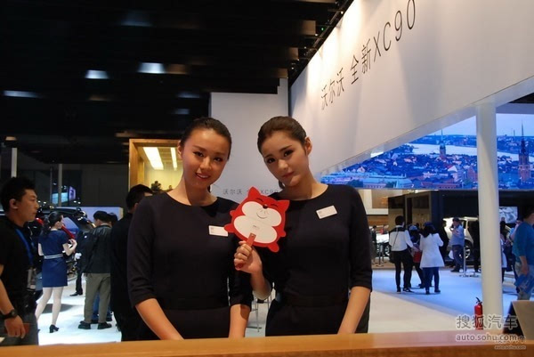 上海车展:盘点车展上的高颜值面孔