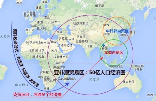 资料图:克拉地峡示意图