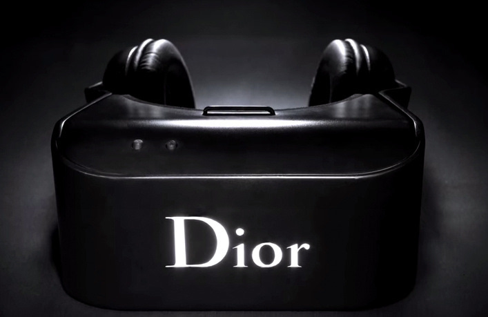 法国奢侈品牌Dior新推虚拟现实眼镜揭示后台秘