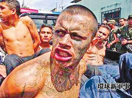 令人心惊:世界最凶残的十大黑帮恐怖纹身
