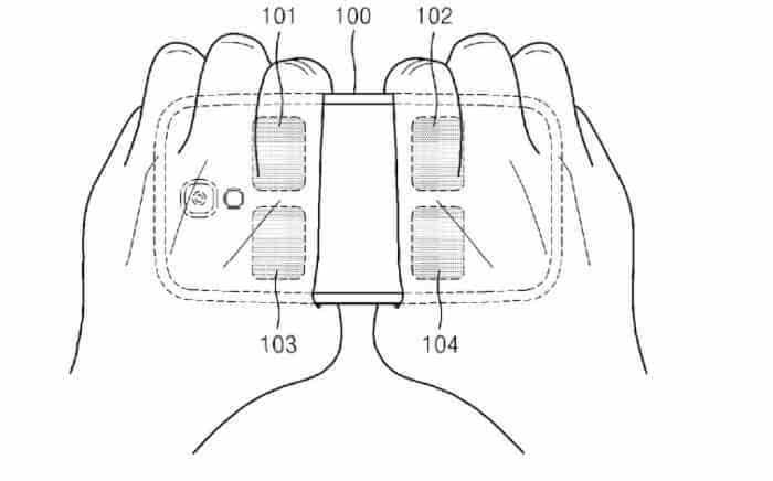 三星新专利曝光:握紧手机就能检测体脂率