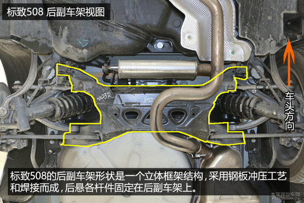 独具匠心出乎意料东风标致508底盘解析