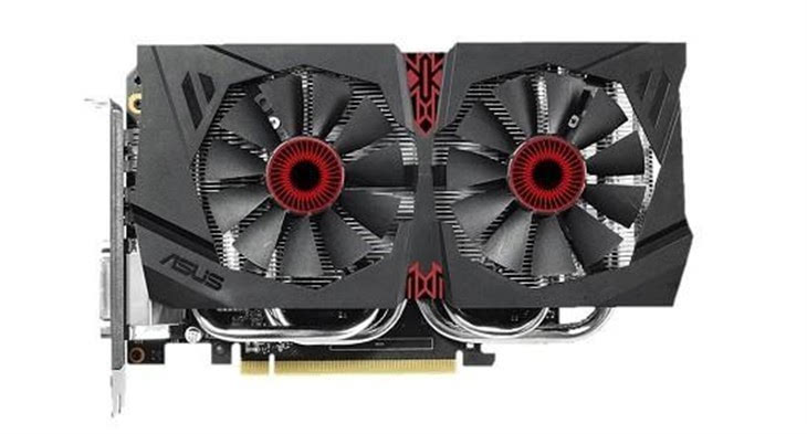 显卡对比:华硕猛禽gtx960 4g版本 华硕猛禽r9 380 2g版本