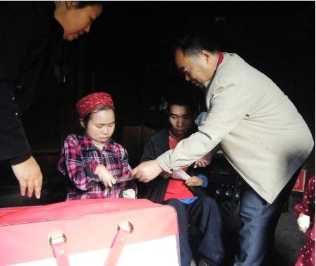 黄平县对一级重度残疾人发放护理补贴