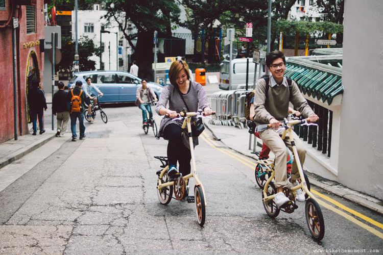 原来香港的单车是这样 bike the moment开启新的移动