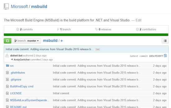 微软开源Visual Studio构建工具MSBuild-搜狐