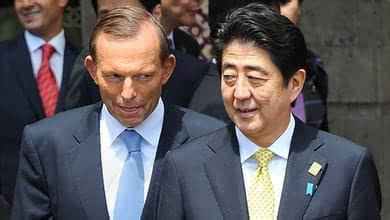 美媒:中国要当心 日本澳大利亚关系越来越密切