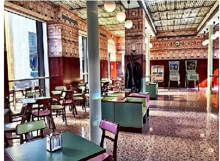 布达佩斯大饭店导演满满都是文艺范的咖啡馆