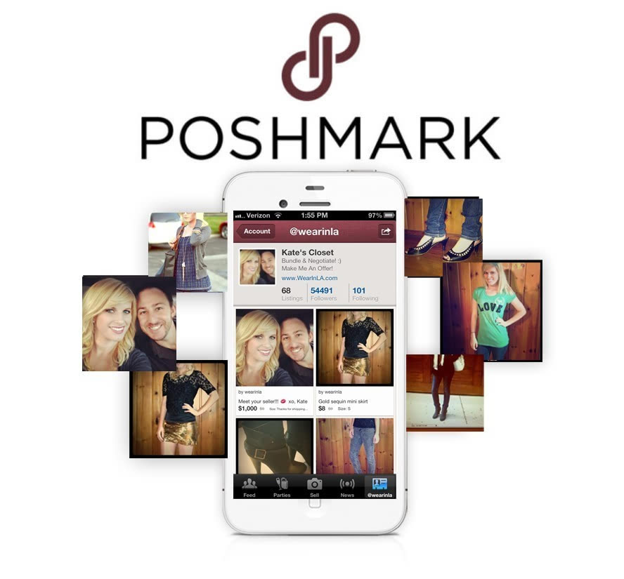 推荐购物app:poshmark