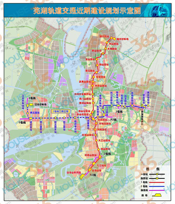 芜湖轨道交通建设规划图发布 城市一体化加速发展
