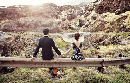 陆川胡蝶结婚海量婚纱照曝光 胡蝶整容前后对