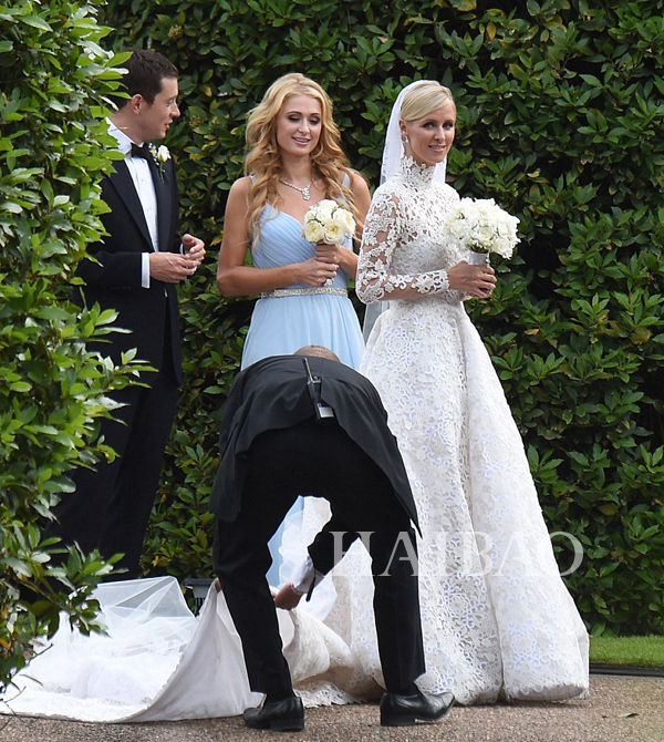 妮基·希尔顿 (nicky hilton) 与新婚丈夫 james rothschild