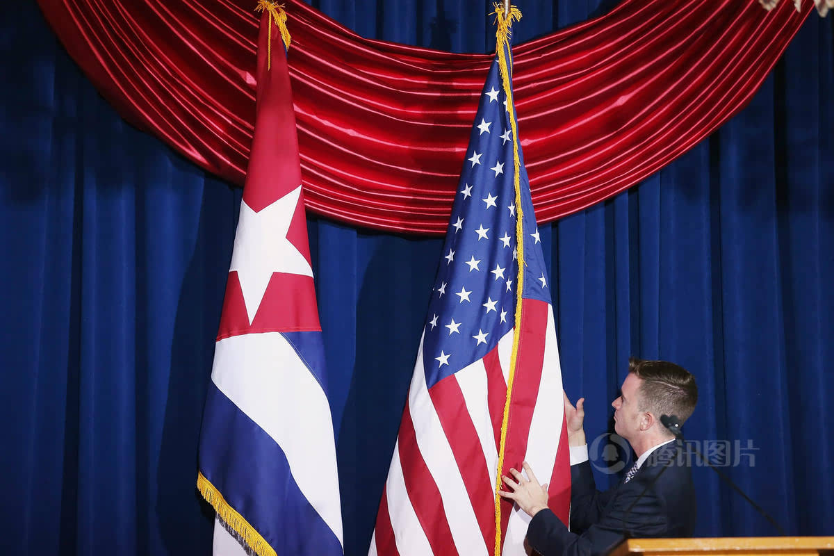 美国与古巴断交半世纪后重开大使馆