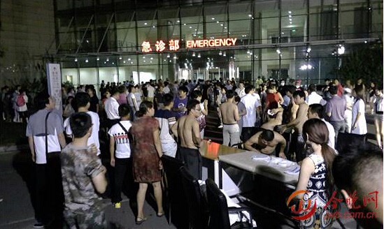 天津塘沽天津港爆炸事件最新消息:已致17人遇