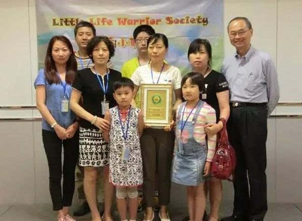 西安市儿童医院展开西安生命小战士香港之行