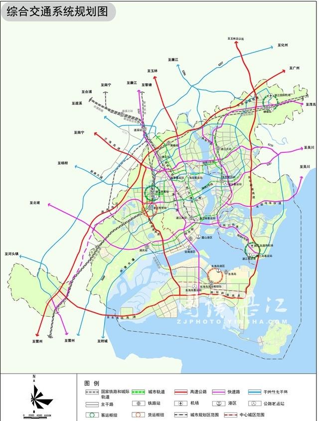 《湛江市城市综合交通体系规划(2014-2030)》草案公示