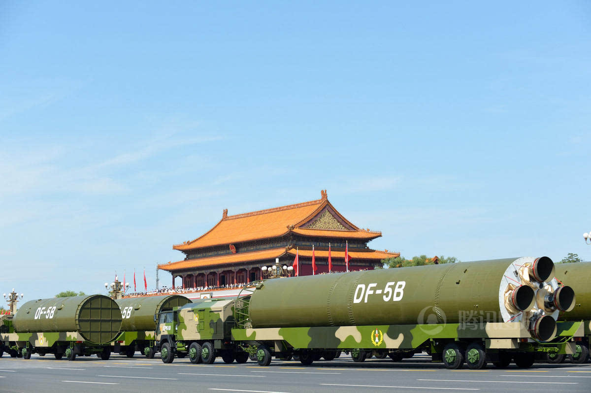 中国东风-5战略核导弹时隔31年后升级登场