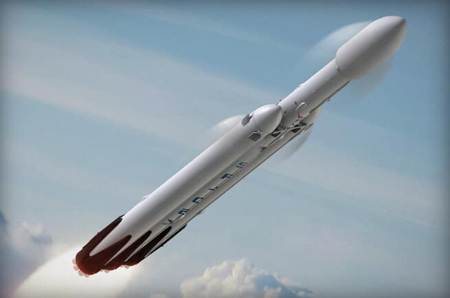 space x"猎鹰"重型火箭拟明年春天首次发射