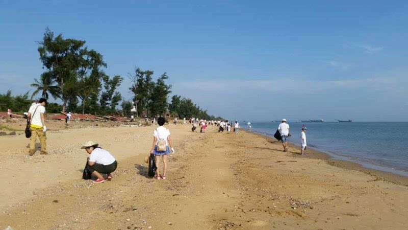 2015年9月20日海南省海洋生物保护协会净摊活