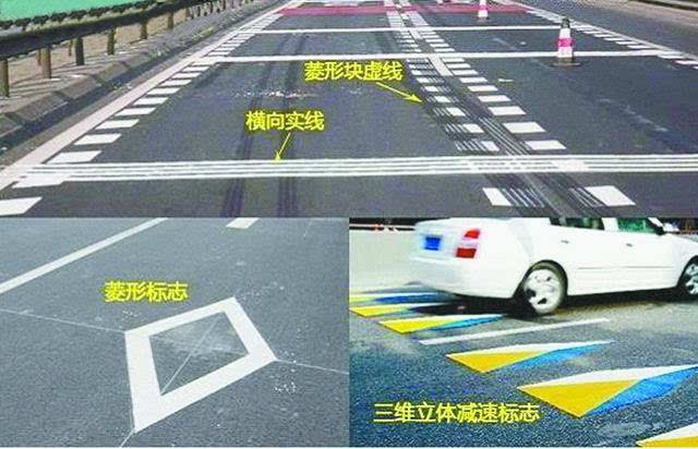 市交警支队解析道路上常见标线