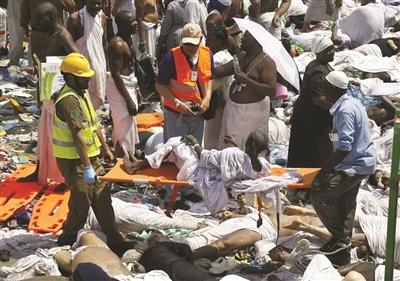 沙特麦加朝觐踩踏事故 已造成717人死亡