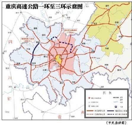 串起13个区30分钟通达 重庆2019年将迎三环高速时代图片