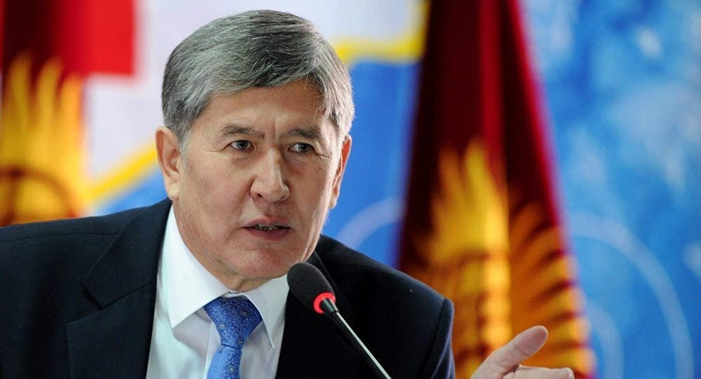 吉尔吉斯斯坦总统称支持俄罗斯打击叙利亚境内