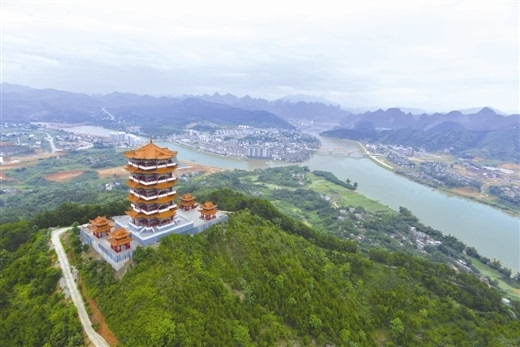 世外桃源地 平乐新农村