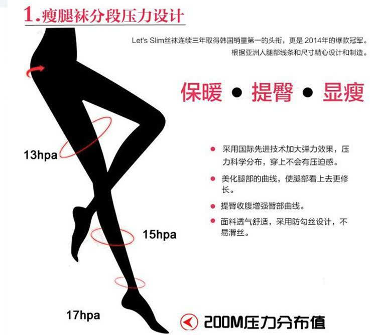 韩国Lets slim瘦腿袜官网正品价格怎么样?如何