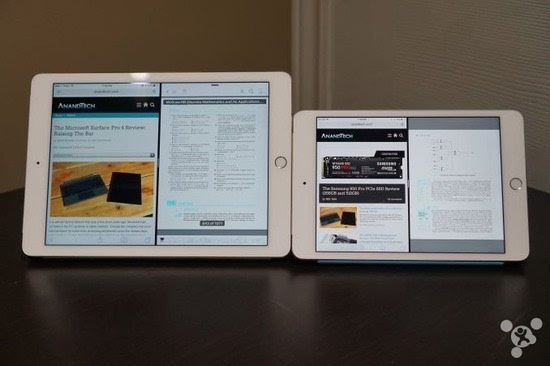 iOS9分屏多任务体验之iPad mini 4 vs Air 2