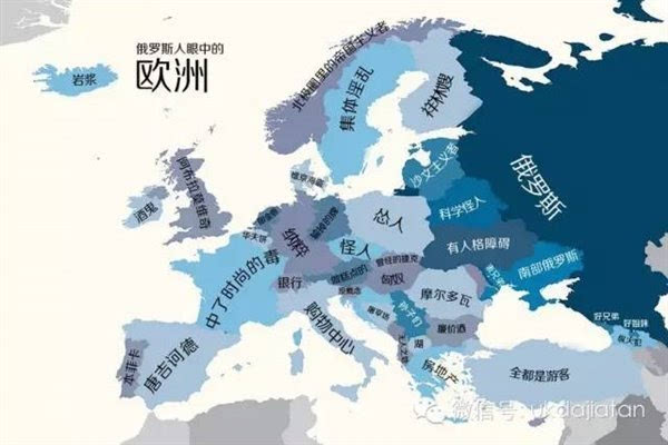 世界偏见地图走红:芬兰是造手机的