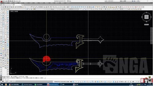 三体叔cad建模经典武器:堕落的灰烬使者