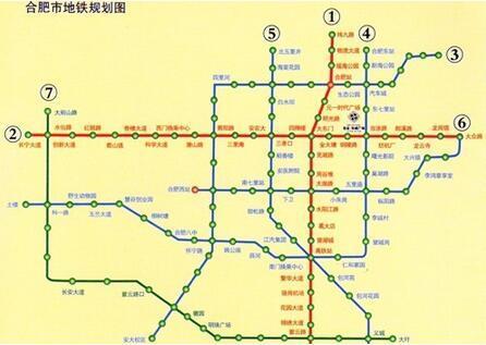 合肥地铁3号线第二批站点即将集中开工