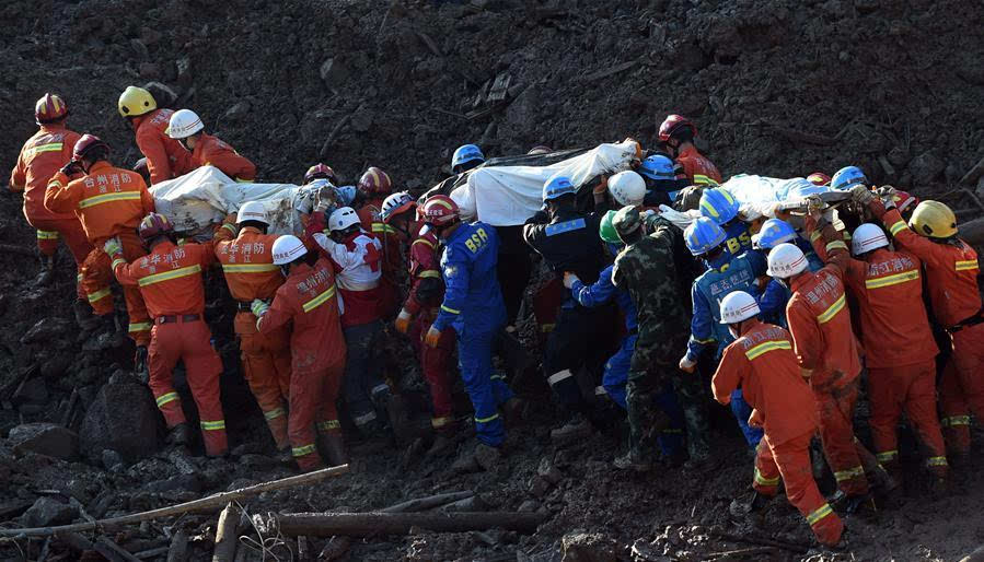 浙江丽水山体滑坡灾害遇难人数增至21人