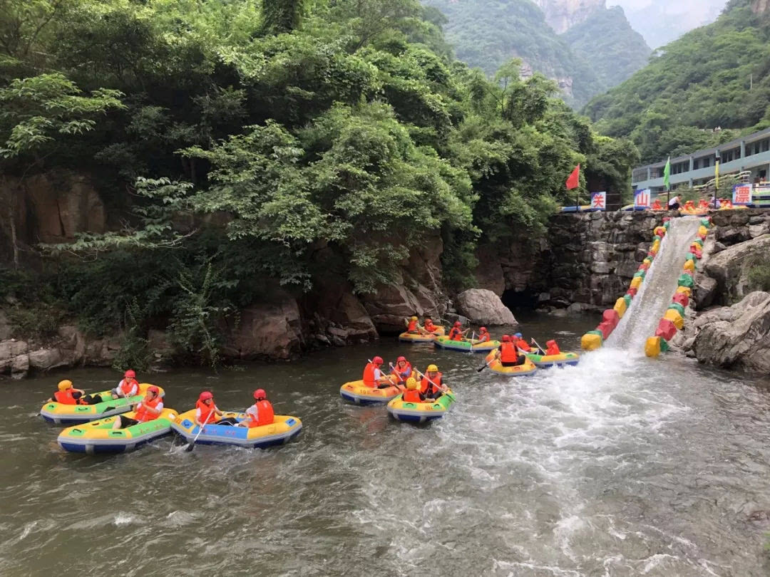 新乡南太行|夏日三伏天，何以解“闷”，唯有漂流！